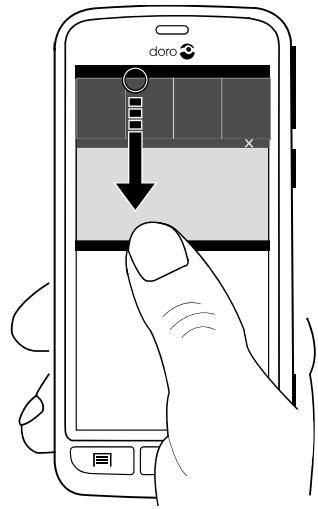 DORO 8031 - Panneau de notifications - 1