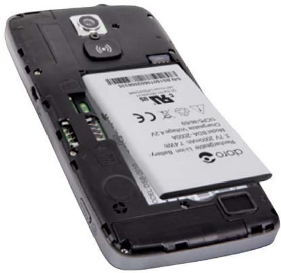 DORO 8031 - Insérez la batterie - 1