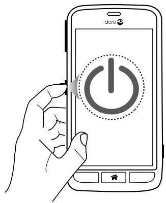 DORO 8031 - Allumer le téléphone - 1