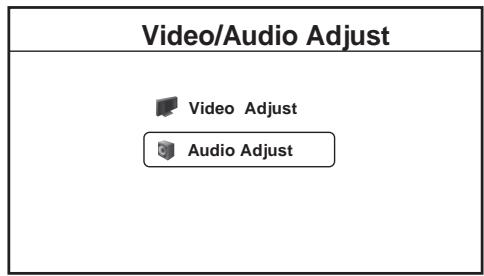 PIONEER BDP-LX70A - Sélectionnez 'Audio Adjust'. - 1