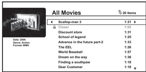 PIONEER BDP-LX70A - Si vous ne l'avez pas encore fait, Sélectionnez 'Disc Navigator' sur la page Home Menu, puis 'Movies'. - 1