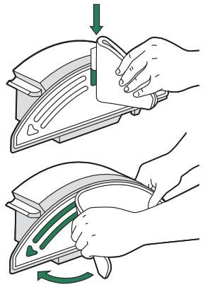 IROBOT J557840JS - INSTALL THE MOPPING PAD - 1