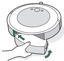 IROBOT J557840JS - Vaciado del depósito - 3