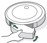 IROBOT J557840JS - Opróżnianie pojemnika na brud - 3