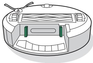 IROBOT J557840JS - Limpieza de los sensores de depósito lleno - 2