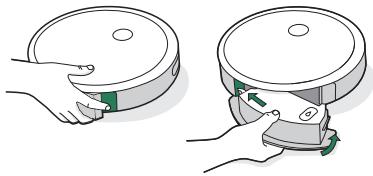IROBOT J557840JS - AUSTAUSCHEN DES AUFFANGBEHÄLTERS - 2
