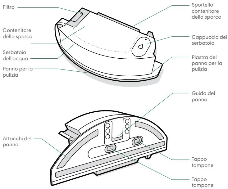 IROBOT J557840JS - Informazioni sul contenitore Combo® - 1