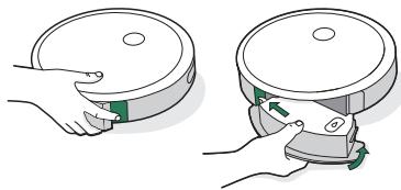 IROBOT J557840JS - SCAMBIARE I CONTENITORI Rimuovere il contentore delle - 2