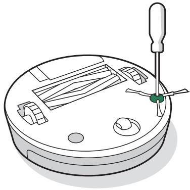 IROBOT J557840JS - Cleaning the Edge-Sweeping Brush - 1