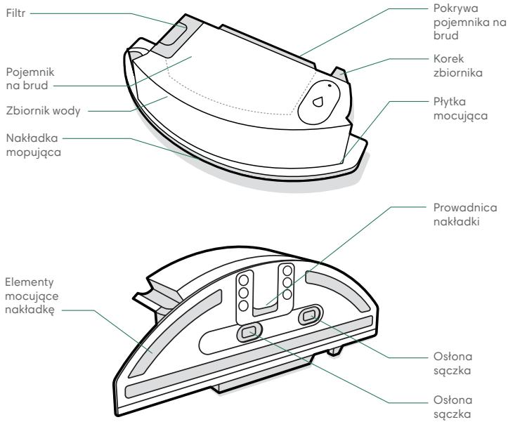 IROBOT J557840JS - Informacje o pojemniku Roomba Combo - 1
