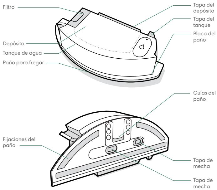 IROBOT J557840JS - Acerca del depósito para Roomba Combo™ - 1