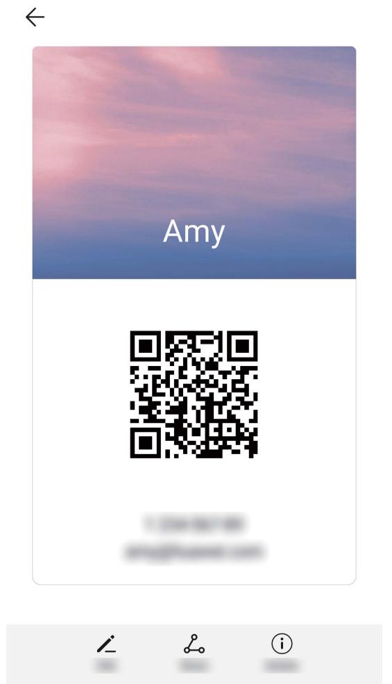 HONOR TELEPHONEPORTABLEPACK10128GB - Partage de contacts grâce aux cartes de visite électroniques - 1
