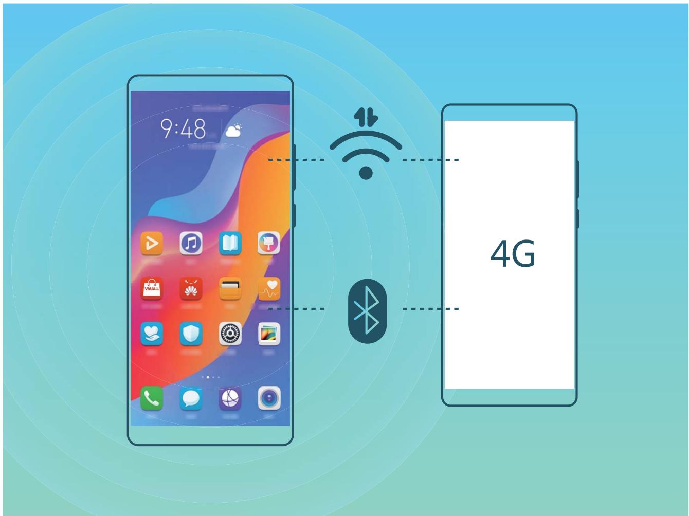HONOR TELEPHONEPORTABLEPACK10128GB - Partager votre réseau mobile avec d'autres appareils - 1