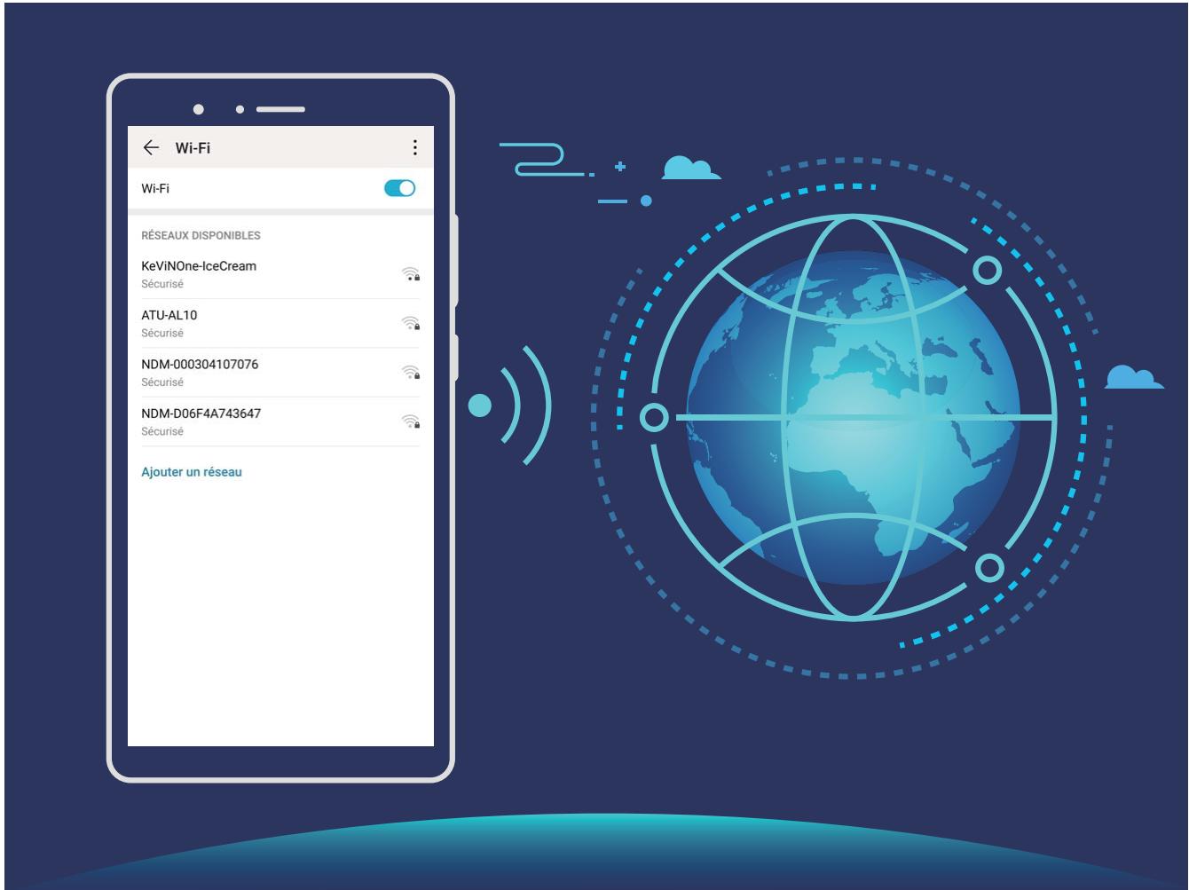 HONOR TELEPHONEPORTABLEPACK10128GB - Se connecter au wi-fi - 1