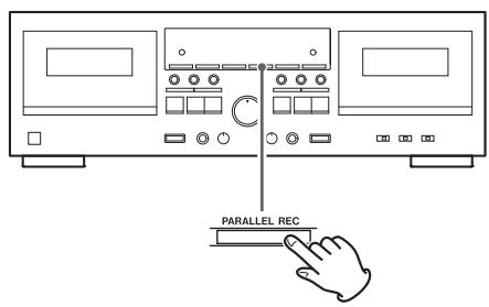 TEAC W-890R - Enregistrement en parallèle - 1