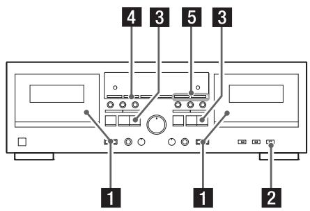 TEAC W-890R - Copie avec retournement synchronisé (de TAPE i à TAPE II) - 1