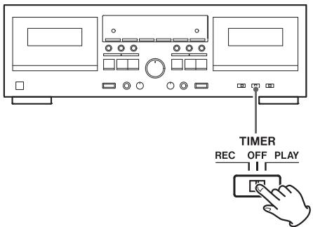 TEAC W-890R - Appuyez sur l'une des touches DUB START pour lancer la copie. - 1