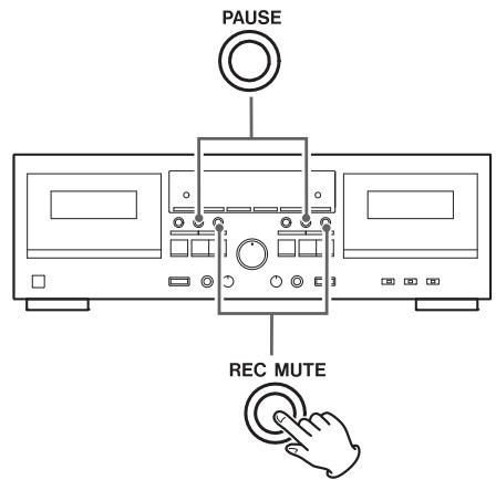 TEAC W-890R - Enregistrement de silence - 1