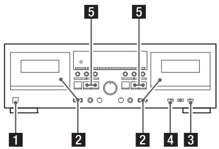 TEAC W-890R - Écran - 2