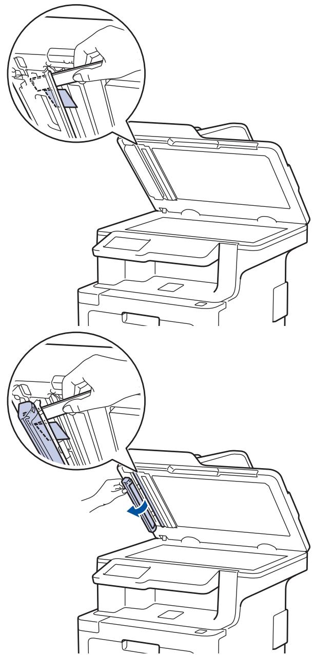 BROTHER DCP-L8410CDW - Retirer les petits débris de papier coincés dans le chargeur automatique de documents - 1