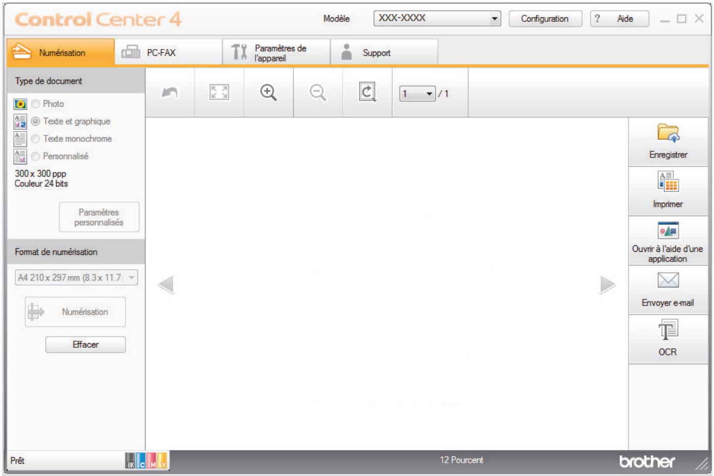 BROTHER DCP-L8410CDW - Mode Accueil - 1