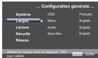 TOSHIBA BDX3100c - [Langue] - 1