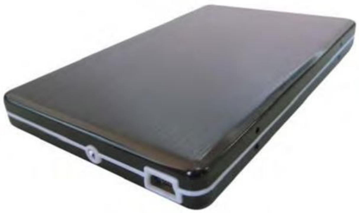 IT WORKS ENCL ITWOR 2.5 ALU BK - Boîtier externe USB 3.0/2.0 pour 2.5' HDD disque dur - 1