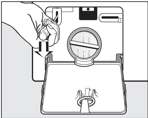 MIELE WWD020 - Ouvrir la porte - 1