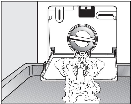 MIELE WWD020 - Evacuation de l'eau - 1