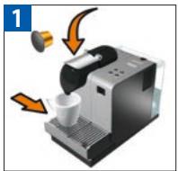 DELONGHI EN520.BL - PROGRAMMING THE WATER VOLUME/ PROGRAMMATION DU VOLUME D'EAU - 1