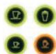 DELONGHI EN520.BL - Backlight Buttons indication/Signification des boutons rétroéclairés - 4