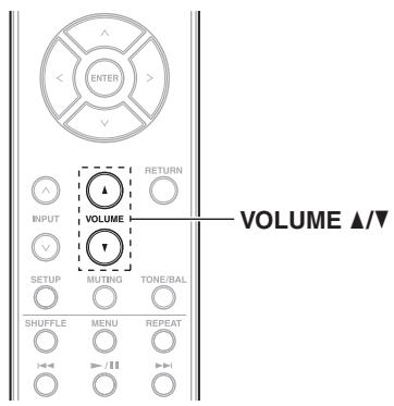 ONKYO A9070 - Ajustement du volume - 1