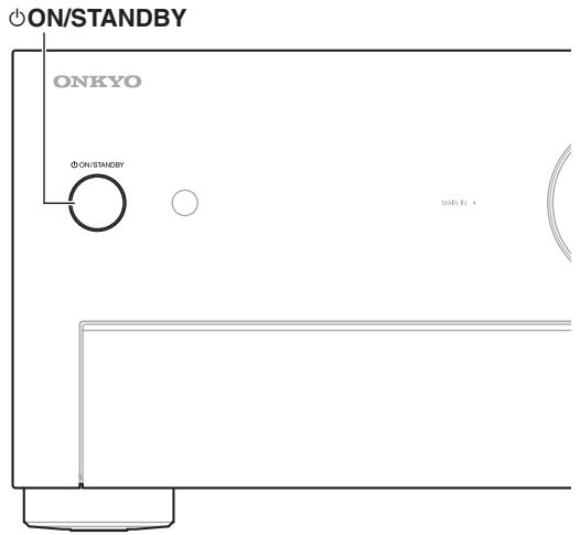 ONKYO A9070 - Mise sous/hors tension de l'Amplificateur Intégré - 1