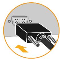 LENOVO ECRAND27-50 - Connecter et allumer votre moniteur - 7