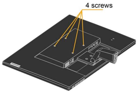 LENOVO ECRAND27-50 - Montage mural (en option) - 1