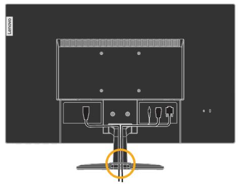 LENOVO ECRAND27-50 - Connecter et allumer votre moniteur - 11