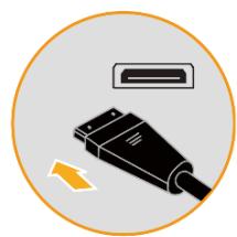 LENOVO ECRAND27-50 - Connecter et allumer votre moniteur - 4