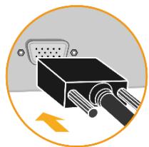 LENOVO ECRAND27-50 - Connecter et allumer votre moniteur - 6