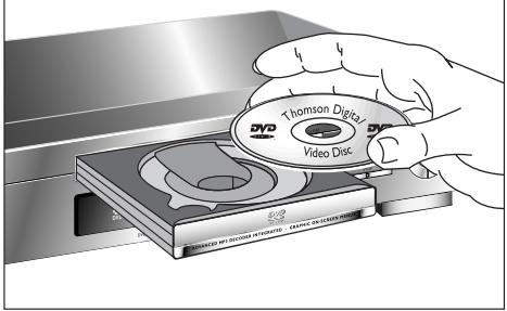 THOMSON DTH460 - Chargement d'un disque - 1