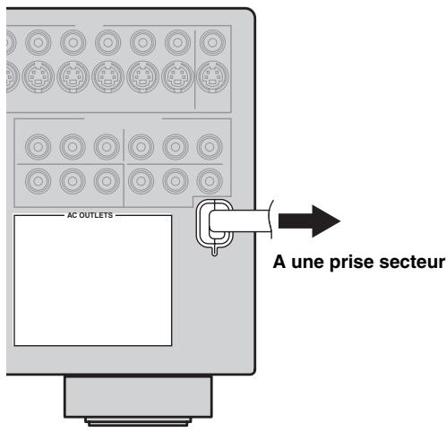 YAMAHA RXV661 - Masse (prise GND) - 1