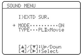 YAMAHA RXV661 - Type du décodeur type - 1