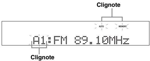 YAMAHA RXV661 - Mise en mémoire automatique des fréquences - 1