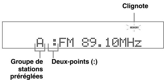 YAMAHA RXV661 - Mise en mémoire manuelle des fréquences - 2