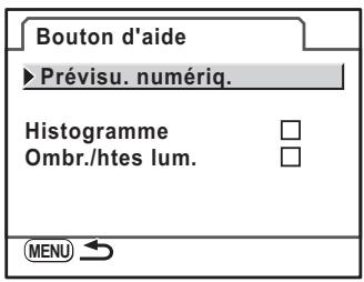 PENTAX K-M - Vérification de la composition, de l'exposition et de la mise au point avant la prise de vue (prévisualisation numérique) - 4