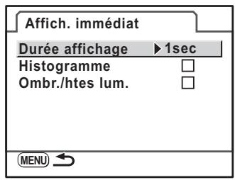 PENTAX K-M - Appuyez sur le bouton de navigation (▶). - 1