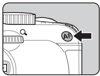 PENTAX K-M - Appuyez sur le bouton AF. - 1