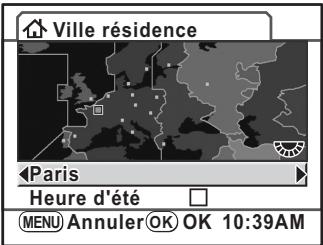 PENTAX K-M - Appuyez sur le bouton de navigation (). - 2