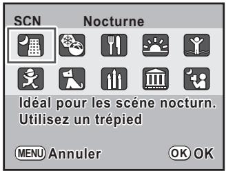 PENTAX K-M - Appuyez sur le bouton OK. - 2