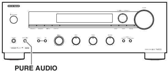 ONKYO TX-8030 - Régler le mode DIRECT - 3