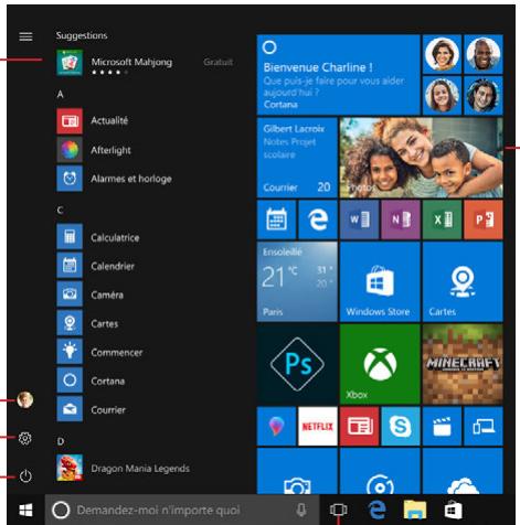 DARRYTHOMSON NEO14CSSP - Présentation du menu démarrer - 1